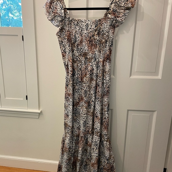 Sea New York Animal Print Maxi Dress - Picture 1 of 2